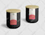 design a professional candle, skincare label, editable canva template