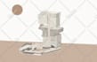 create a collage style render using photoshop