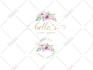 decorate your logo with flowers