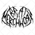 illustrate dark metal style logo