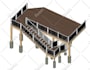 provide you deck patio permit drawing set