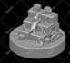 make 3d model of a christmas ornament