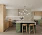 design 3d interior apartments living room bedroom kitchen cabinet bathroom
