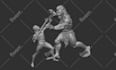 sculpt 3d model or character stl file for 3d printing