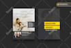 design magazine ad, flyer for real estate agents