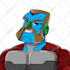 draw cute mecha robot mascot cartoon character in my style