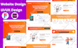 do modern ui ux design for website ui ux and mobile app ui ux