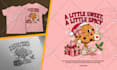 do vintage retro hand drawn illustration for t shirt design