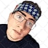 do head shot cartoon with your logo name on it
