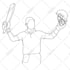 draw custom hand drawn line art illustration