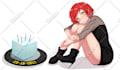create amazing anime couple illustration for your oc or
