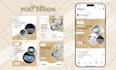 do 30 creative instagram post, carousel design, facebook ads, social media post