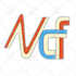 do handdrawn logo design trippy or futuristic style 70s