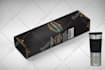 cbd packaging box design and hemp label with 3d mockup