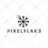 create retro dark art logo style