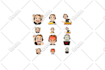 create chibi emote for your kick, twitch, discord or any platforms