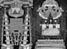 draw detailed dark art illustration for album cover or merch