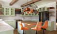 design a 3d sketchup model and interior renders of bedroom and living room