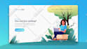 design 2d flat modern vector illustration for landing web page, app, animation
