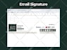 create a clickable and editable HTML email signature