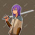 draw anime pixel style for you