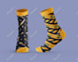 create beautiful socks design