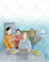 make color children book illustration