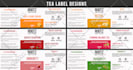 do coffee packaging, pouch, tea labels design