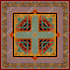 create scarf bandana pattern design for fabric print