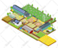 create a wonderful isometric floor plan