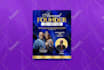 create exceptional church flyer or event flyer design