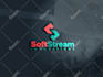 design 3d gold brand best timeless simple logo with copyright