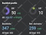 increase domain rating ahrefs dr 70 dr 50 dr 60 moz da with quailty backlinks