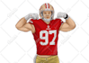 draw sport player illustration for magazine, poster, or book