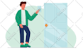 create custom flat design illustration