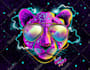 draw retro 80s synthwave vaporwave cyberpunk illustration