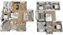 do 3d floor plan for real estate agent from matterport tour