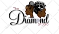 do hair, afro,locs, and braids salon logo