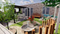 do backyard design, landscape design and patio design