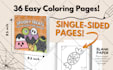 design your bold and easy coloring book for amazon KDP or etsy