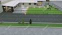 do commercial building, exterior interior realistic render