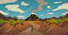 design a background, environment for your animation, game