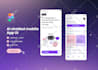 ui ux figma mobile app design dating app crypto wallet app, food delivery app ai