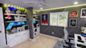 design and 3d render your room for gaming, streaming