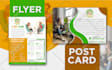 design a modern one pager media or press kit, company flyer