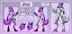 draw your furry character reference sheet