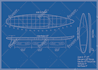 draw blueprint of your product or architecture floor plan