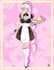 draw your oc in maid uniform
