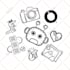 draw hand drawn vector doodles for you
