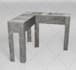 design your furniture technical drawing and 3d render